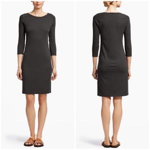 James Perse Cotton Crepe Panelled Dress
